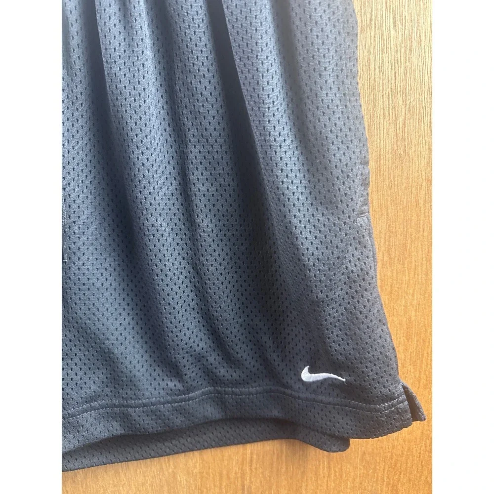 Nike Sportswear Mesh Shorts Womens Size M Black Embroidered Swoosh CZ9242-010